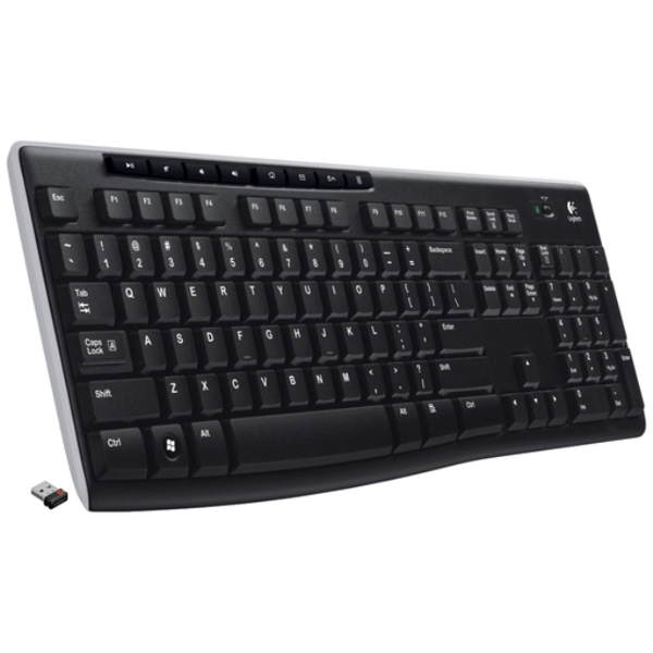 კლავიატურა LOGITECH Wireless Keyboard K270 - EER - Russian layout