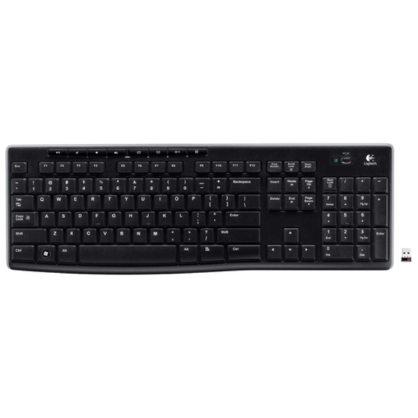 კლავიატურა LOGITECH Wireless Keyboard K270 - EER - Russian layout