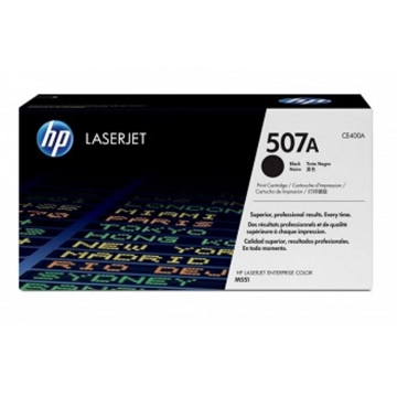 HP CE400A  507A ORIGINAL Black LJ Print Cartridge