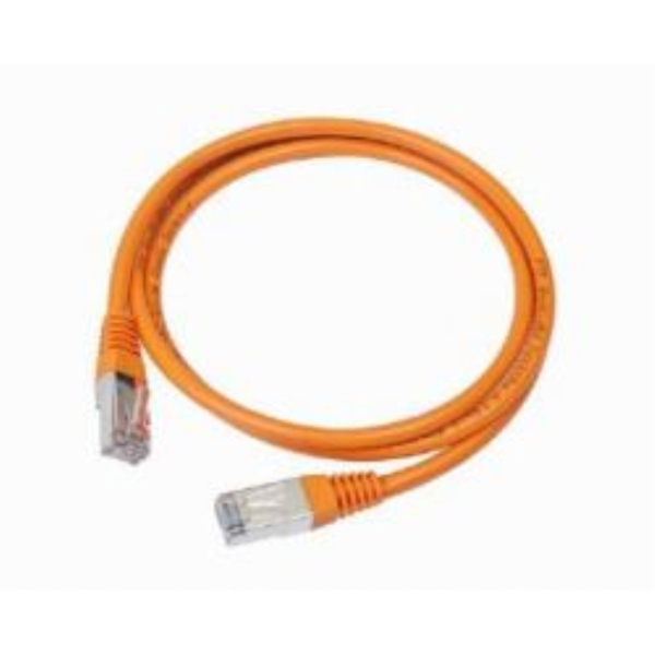 კაბელი  PATCH CORD FTP GEMBIRD PP22, CAT.5 , 2M ORANGE