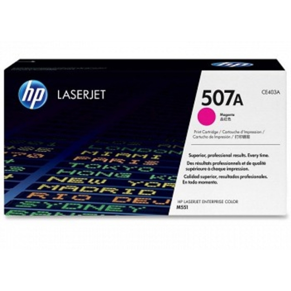 HP CE403A  507A ORIGINAL Magenta LJ Print Cartridge