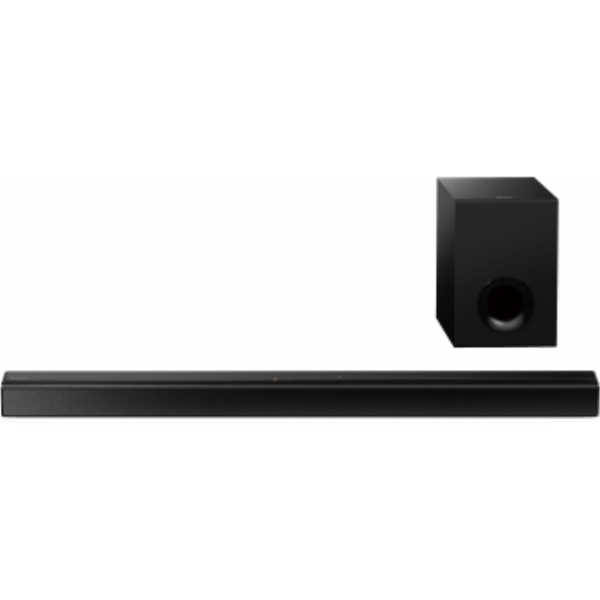 სახლის კინოთეატრიHOME T SONY SOUND BAR HT-CT80   80-WATT 2.1-CHANNEL SOUND BAR WITH WIRED SUBWOOFER - BLACK