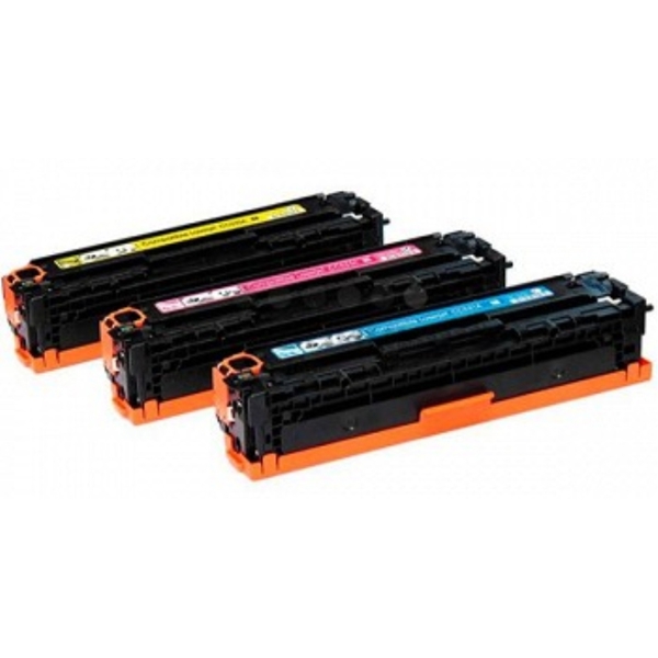 HP U0SL1AM  131A CYM Tri-Pack LJ Toner Cartridge (CF211A-CF212A-CF213A)