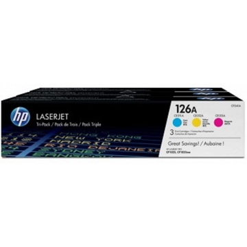 კარტრიჯი HP CF341A  126A CYM Combo-pack LJ Toner Cartridge (CE311A-CE312A-CE313A)