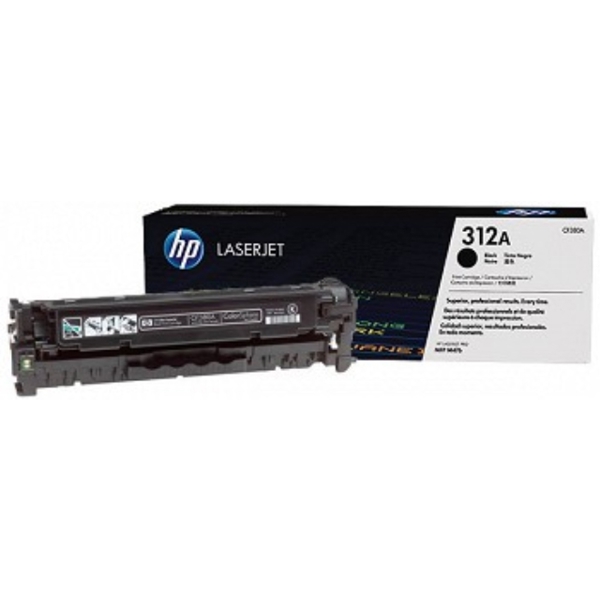 HP CF380A  312A Black LaserJet Toner Cartridge