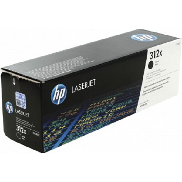 HP CF380X  312X Black LaserJet Toner Cartridge