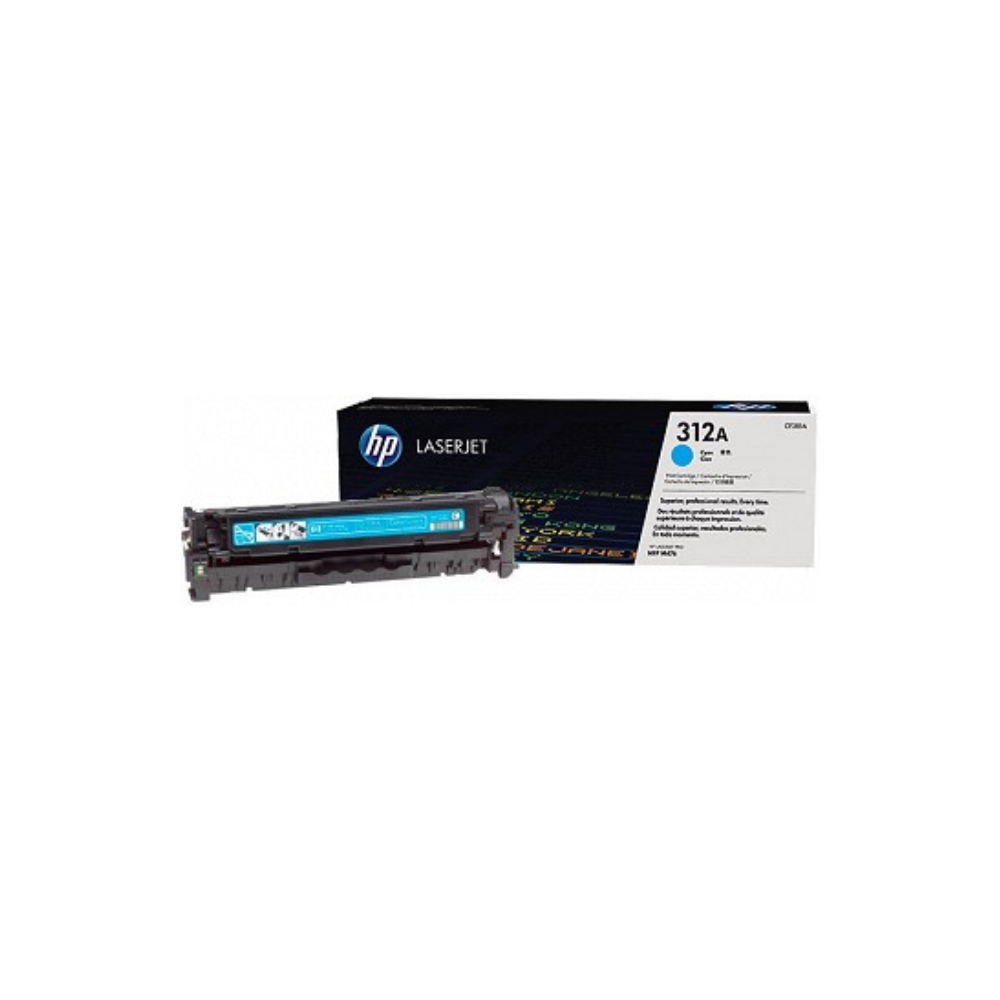 HP CF381A  312A Cyan LaserJet Toner Cartridge
