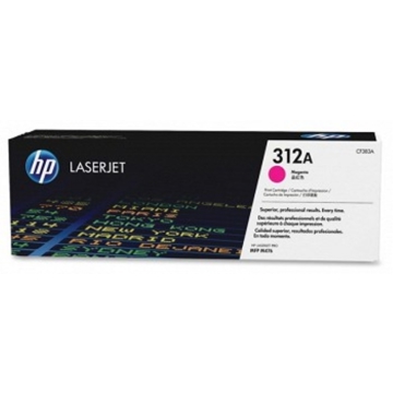 HP CF383A  312A Magenta LaserJet Toner Cartridge