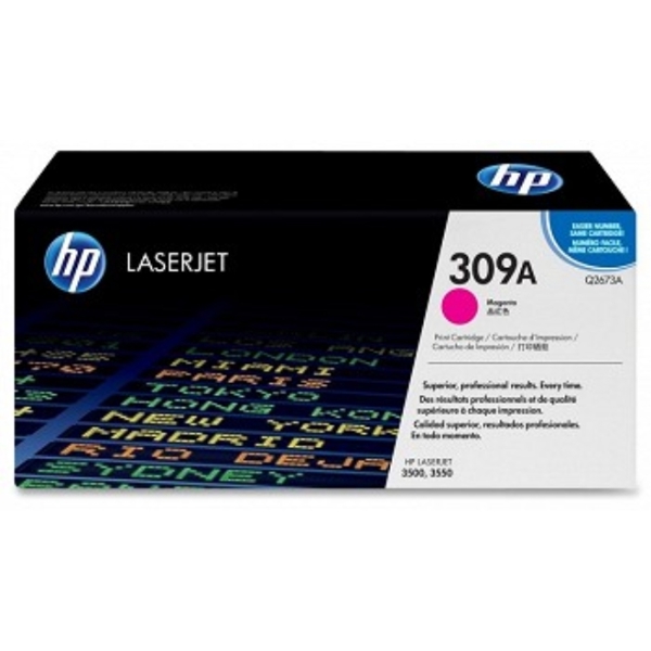 HP Q2673A  309A ORIGINAL Magenta Toner Cartridge CLJ 3500