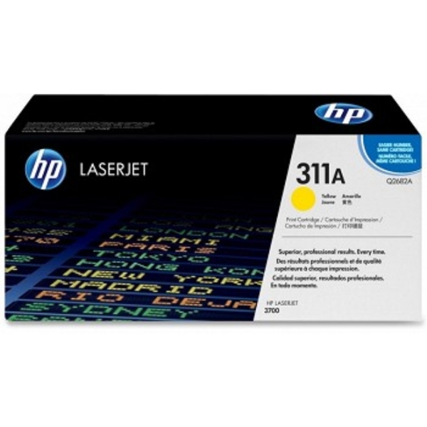 HP Q2682A  311A ORIGINAL Yellow Toner Cartridge CLJ 3700