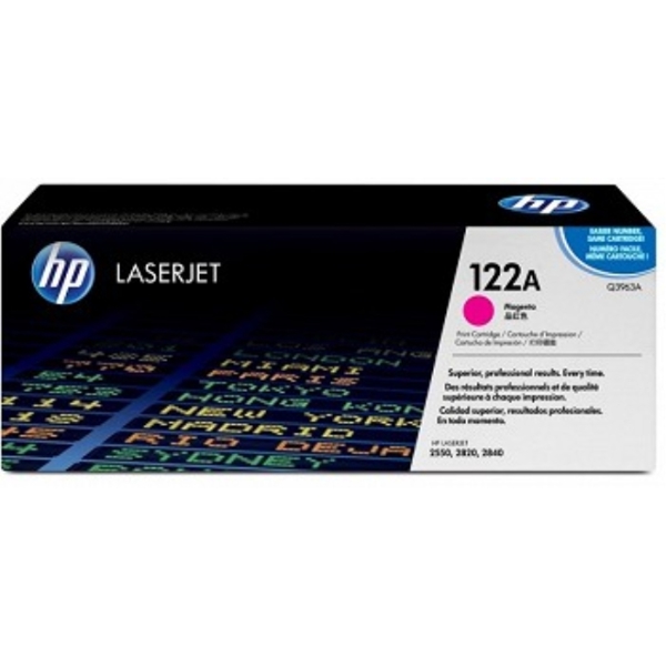 HP Q3963A 122A  Magenta Toner Cartridge-X CLJ 2550 Series