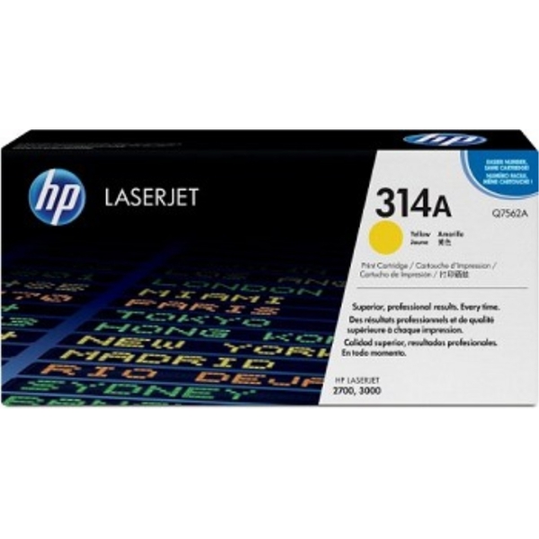 HP Q7562A 314A Cyan Print Cartridge CLJ3000