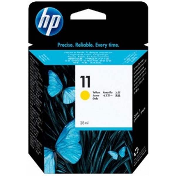 HP C4838A  11 Yellow Ink Cartridge