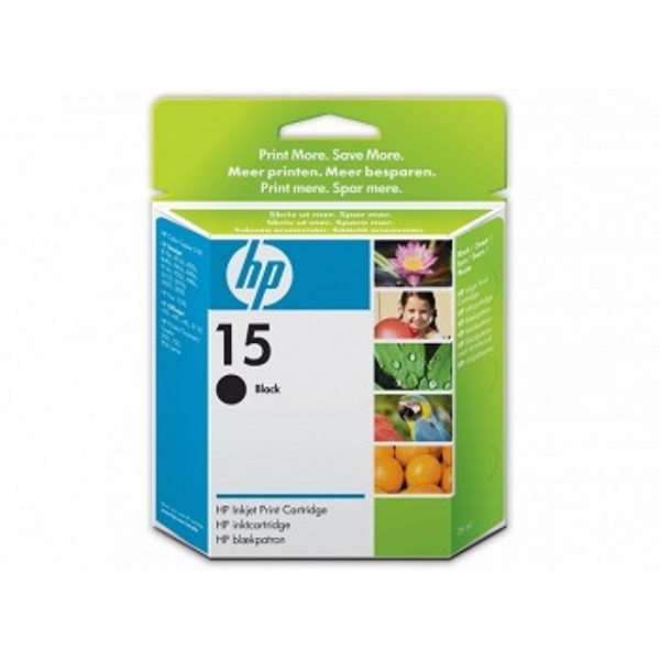 HP C6615DE  15 Original Black Inkjet Cartr.multilg