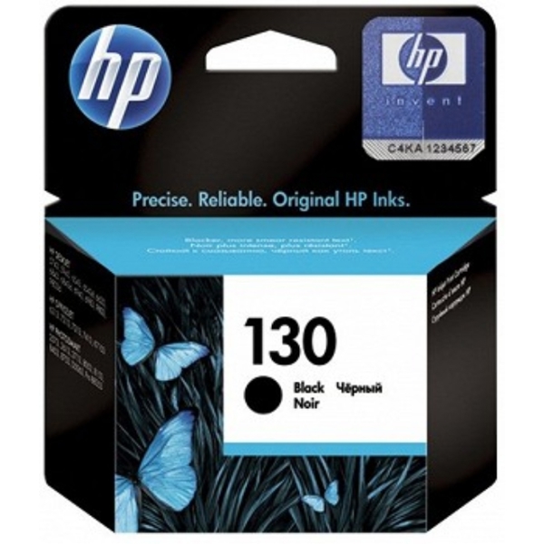 HP C8767HE  130 Original  Black Print Crtg, CIS