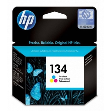 HP C9363HE 134 Tri Color Print Cartridge, CIS