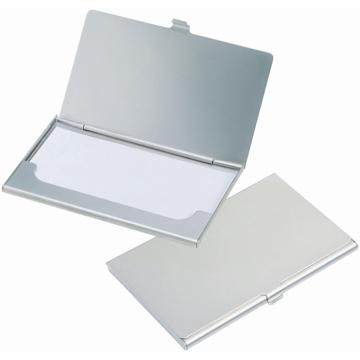 Business Name Card Holder Aluminum Case  სავიზიტო ბარათების ჩასალაგებელი