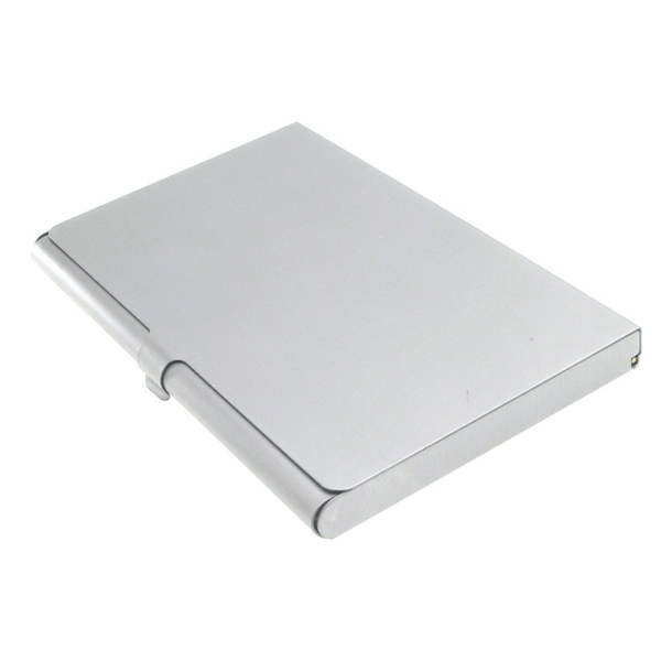 Business Name Card Holder Aluminum Case  სავიზიტო ბარათების ჩასალაგებელი