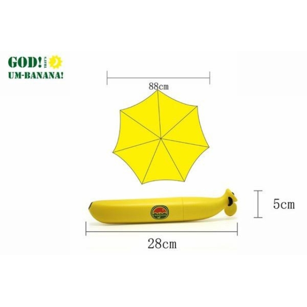 ბანანი ქოლგა anti-uv rain-proof umbrella banana