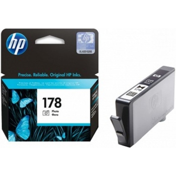 HP CB317HE  178 Photo Black Ink Cartridge, CIS