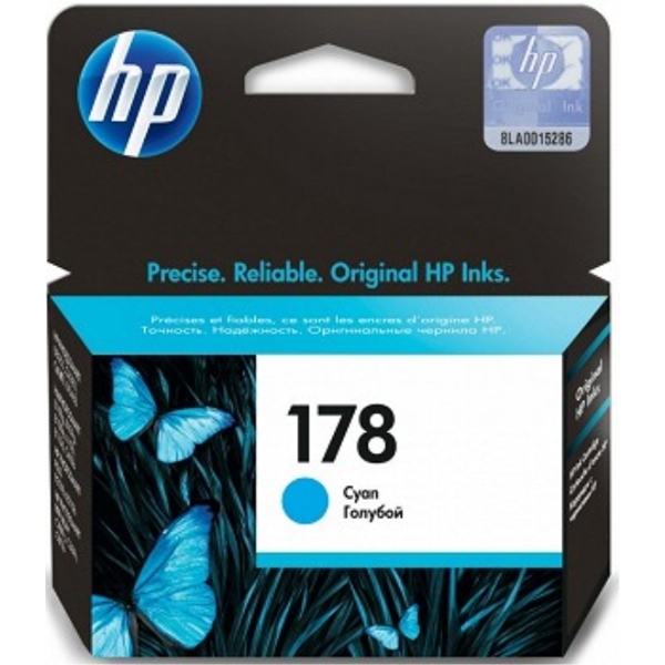 კარტრიჯი HP CB318HE  178 Cyan Ink Cartridge CIS