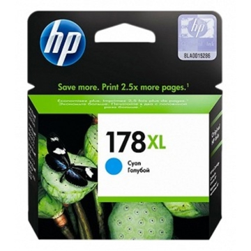 HP CB323HE  178XL Cyan Ink Cartridge. CIS