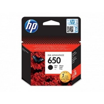 HP ORIGINAL CZ101AE  650 Black Ink Cartridge