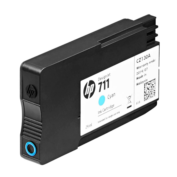 HP ORIGINAL CZ130A 711 29ml Cyan Ink Cartridge