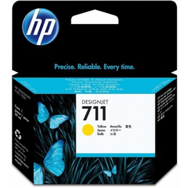 კარტრიჯი HP CZ132A 711 29-ml Yellow Ink Cartridge