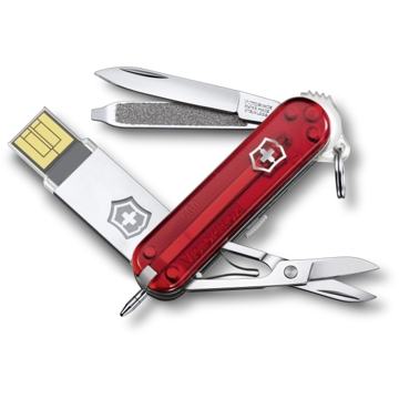 დანა VICTORINOX WORK USB KEY WITH TOOLS RED 16GB