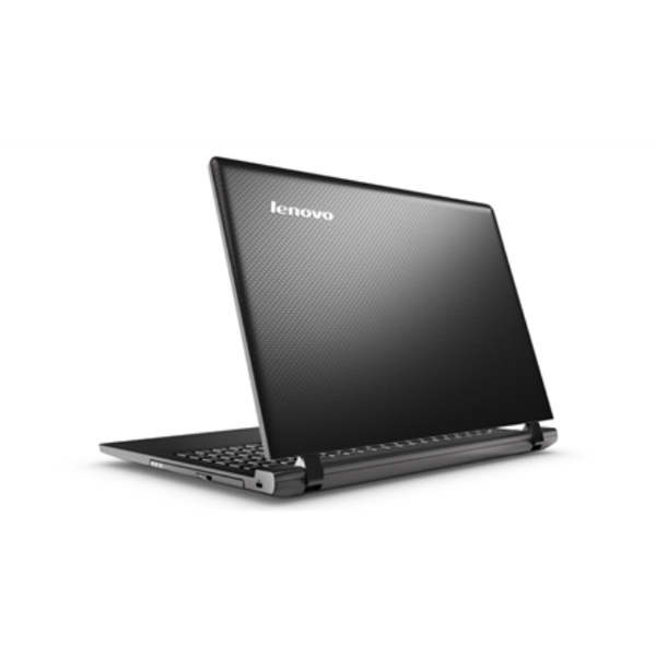 ნოუთბუქი LENOVO IdeaPad 100-15IBD (80QQ008AUA) black 15.6" HD TN GL(FLAT), Intel I3-5005U 2GHz/3MB, 4GB DDR3-1600, 500GB 5400RPM, Integrated Graphics, dummy odd,  0.3MP camera with single mic, non-intel 1x1 bgn, 4cell battery 32WH, free-dos, RU keyboard