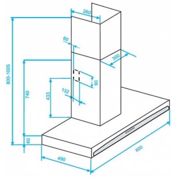 BEKO  გამწოვი CWB 6510 X