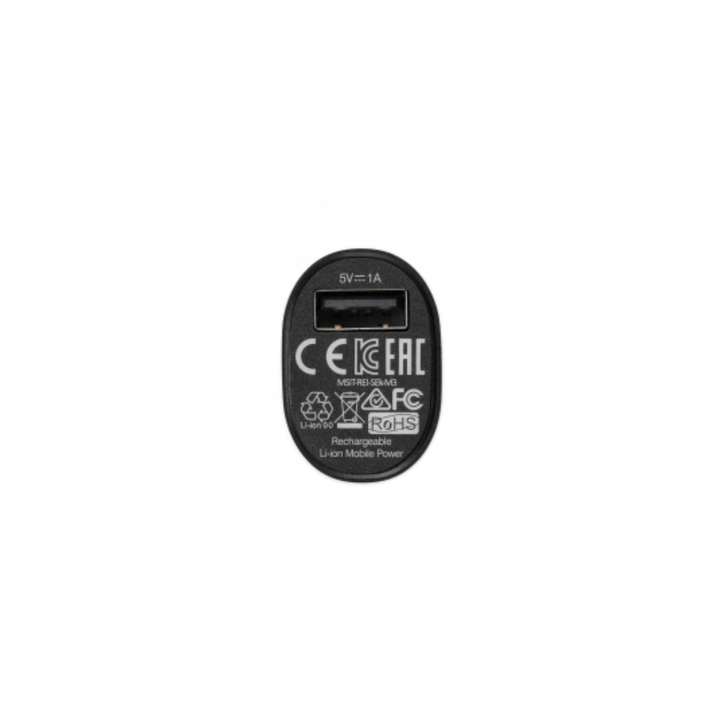 პორტალური დამტენი  A MOBILE POWER BANK 3000MAH CYLINDER BLACK M3BK-EC