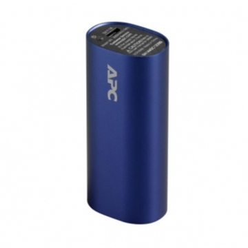 პორტალური დამტენი  A MOBILE POWER BANK 3000MAH CYLINDER BLUE M3BL-EC