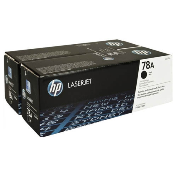 კარტრიჯი  HP ORIGINAL BLACK CE278AF  HP LJ P1566P16061536DNF  BLACK DUAL PACK