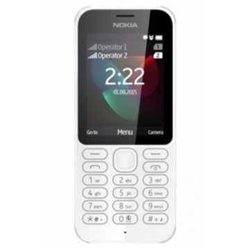 მობილური  Nokia  222 Dual sim  NV EAC UA white