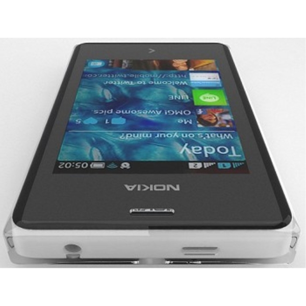 მობილური  Nokia 502 D/S CV KZ WHITE  Dual Sim