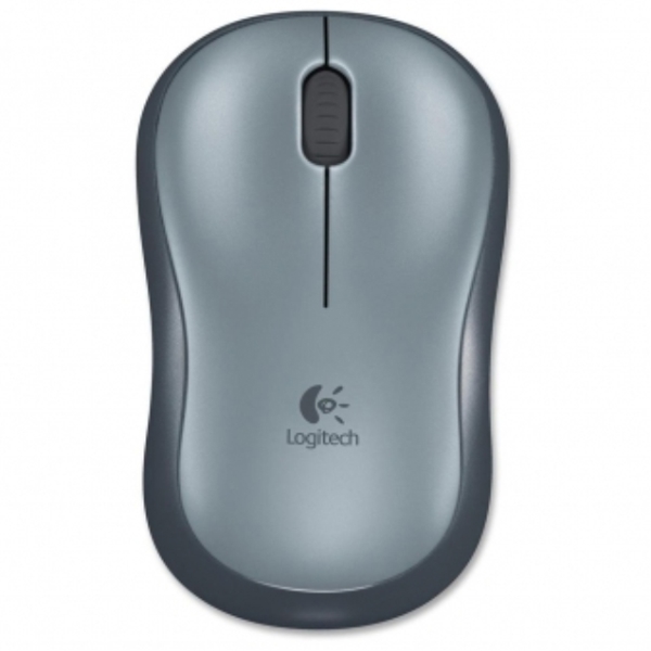 მაუსი LOGITECH Wireless Mouse M185, EER2, Swift Grey