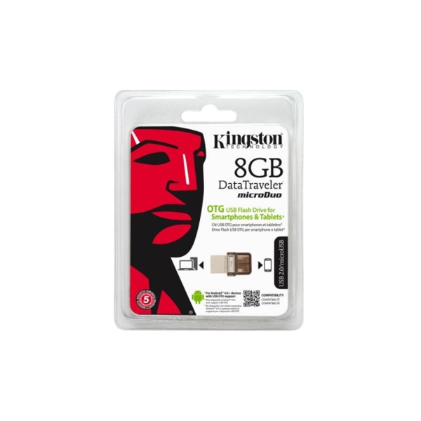 KINGSTON USB 2.0 Data Travel MicroDuo 8 GB