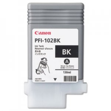 კარტრიჯი  CANON ORIGINAL PFI 102B  BLACK  IPF5600 130 ML