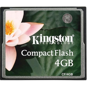 KINGSTON CompactFlash Memory Card 4 GB