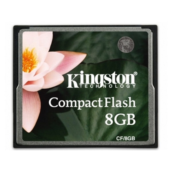 KINGSTON CompactFlash Memory Card 8 GB