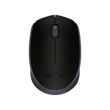 უსადენო მაუსი Logitech Wireless Mouse M171 BLACK 2.4GHZ