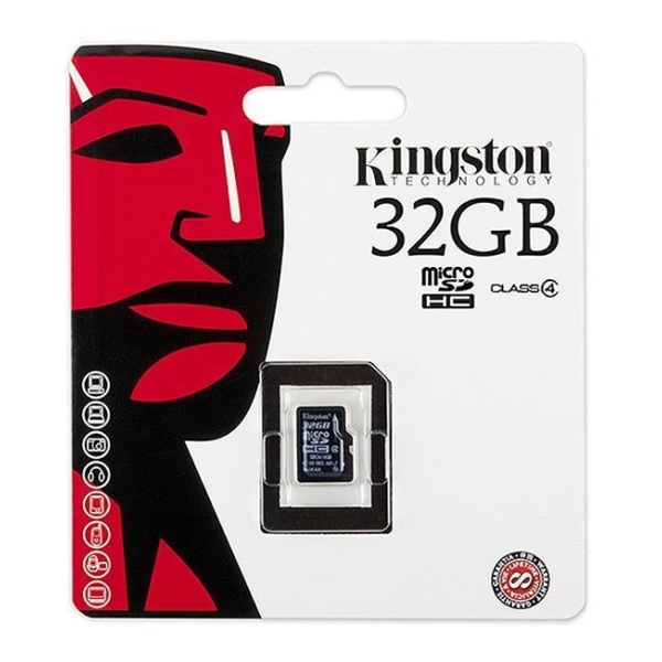 KINGSTON SDCHC Cl 4 Flash Card 32 GBSP