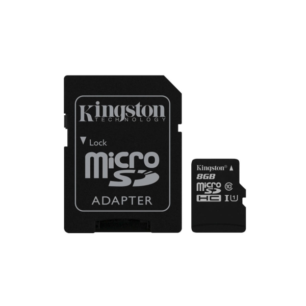 KINGSTON SDHC C10 UHS-1  45MB/s 8GB