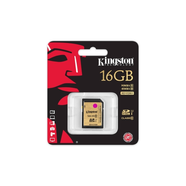 KINGSTON SDHC C10 UHS-I 60/35 16GB