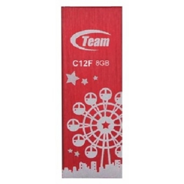 TEAM C12F DRIVE 8 GB RED RETAIL