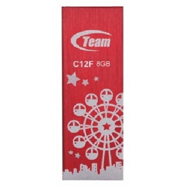 TEAM C12F DRIVE 8 GB RED RETAIL