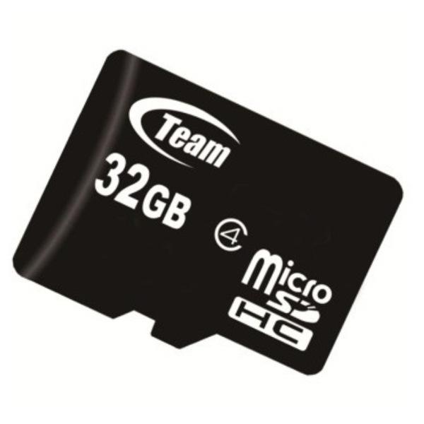 TEAM micro SDHC 32 GB class 4 retail With adapter