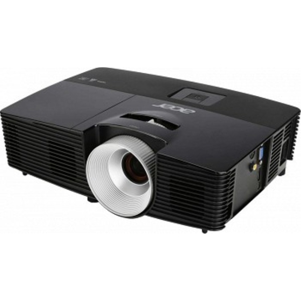 პროექტორი  Acer X113PH-SVGA ; Projector, 3D Capability;Video Compatibility :EDTV,HDTV,NTSC,PAL,SDTV,SECAM; Normal Mode Lamp Life 5000 Hour, Economy Mode Lamp Life:6000 Hour; Vertical Sync 120HZ -Horizontal Sync 100 kHz; Colour Support 1.07 Billion Colors (30-bit); Maximum Resolution 1920 x 1200; Native Resolution : 800 x 600 ; 13,000:1 ; 4:3 (Native), 16:9 (Compatible); 3000 lm; HDMI/USB/S-Video /Composite Video/VGA In ; Black.